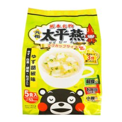 画像1: 熊本 ご当地グルメ 太平燕（たいぴーえん） ゆず胡椒味 5食入 くまモン マグカップサイズ イケダ食品
