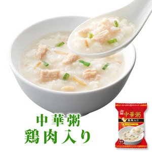 アマノフーズ フリーズドライ おかゆ 中華粥 鶏肉入 18g 4食セット アマノフーズ フリーズドライ おかゆ 中華粥 鶏肉入 18g 4食セット