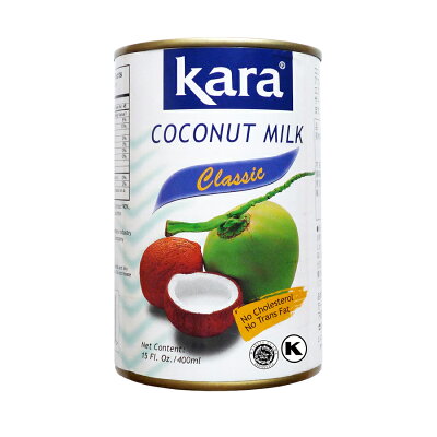 画像1: カラ ココナッツミルク　EO缶 400ml インドネシア産 エスニック 製菓材料 デザート